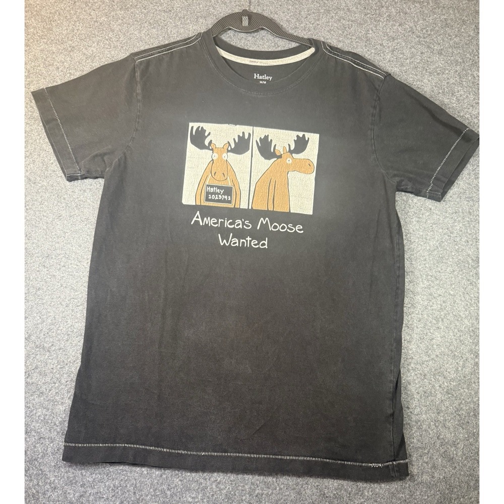 America's Moose Wanted‎ T shirt Medium